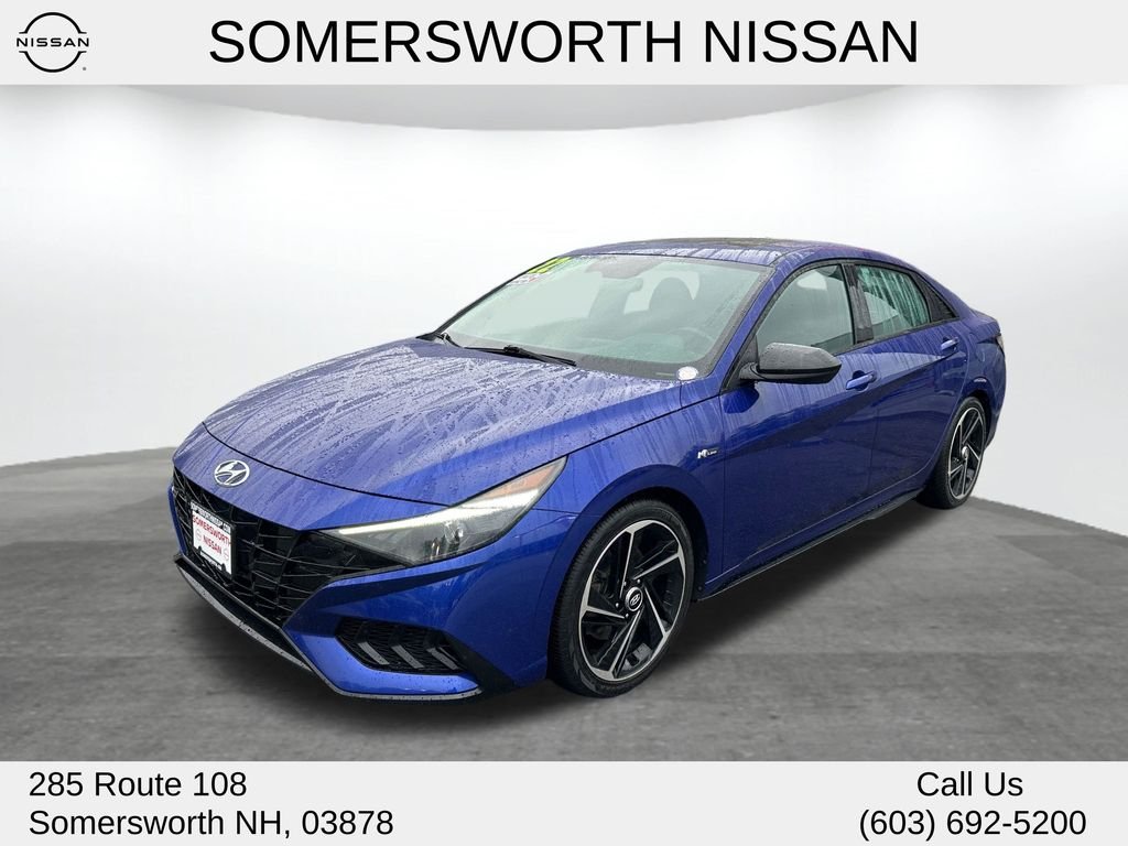 Used 2022 Blue Hyundai N Line image 1