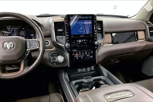 Used 2025 Diamond Black Crystal Pearlcoat Ram Limited image 7