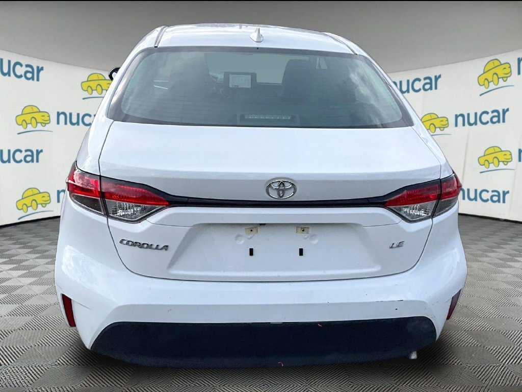 Used 2025 White Toyota LE image 3