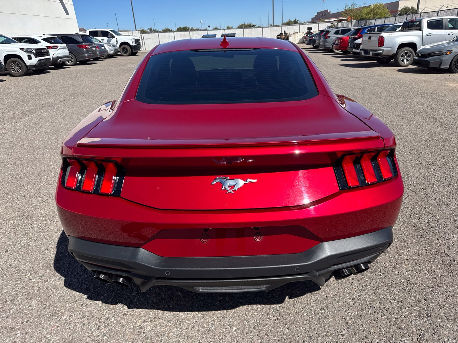 Used 2024 Red Metallic Ford EcoBoost Premium image 6