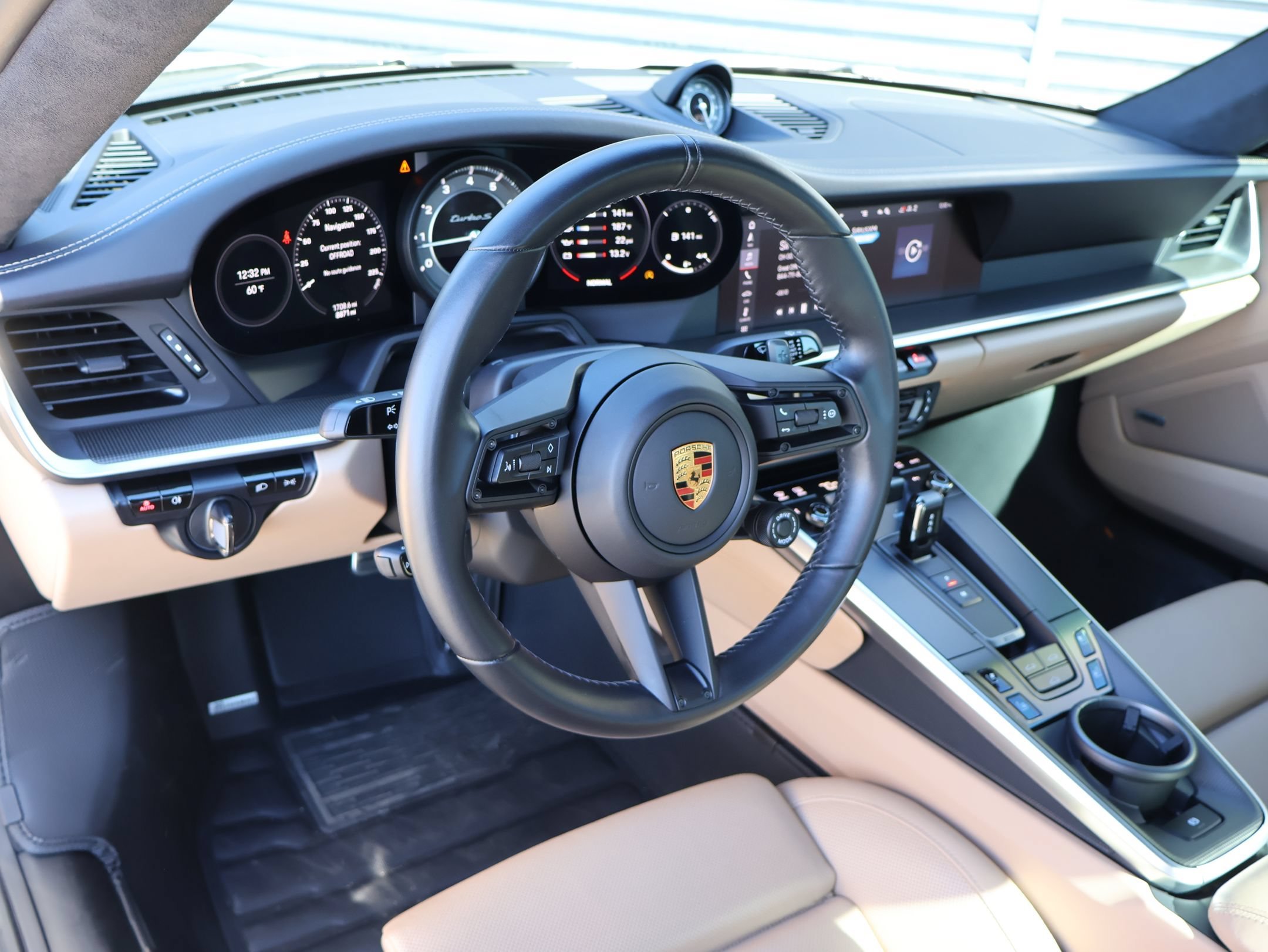 Used 2021 GT Silver Metallic Porsche Turbo S image 4