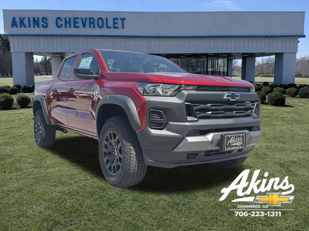 New 2026 Radiant Red Tintcoat Chevrolet Trail Boss image 3