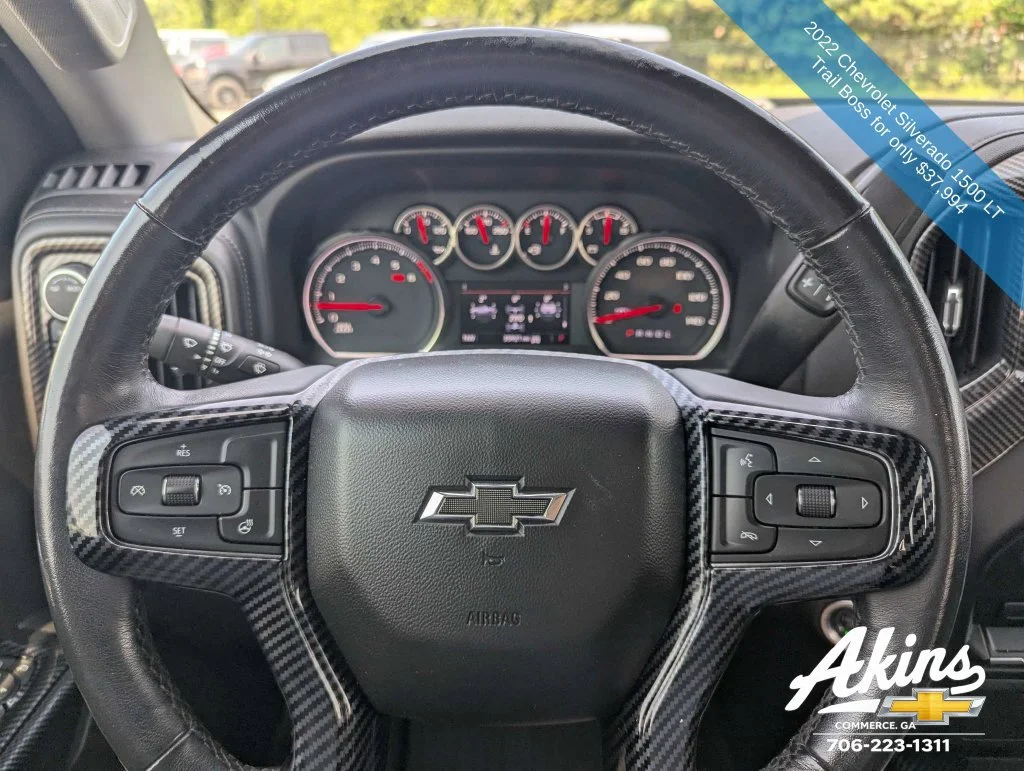 Used 2022 Black Chevrolet LT Trail Boss image 27