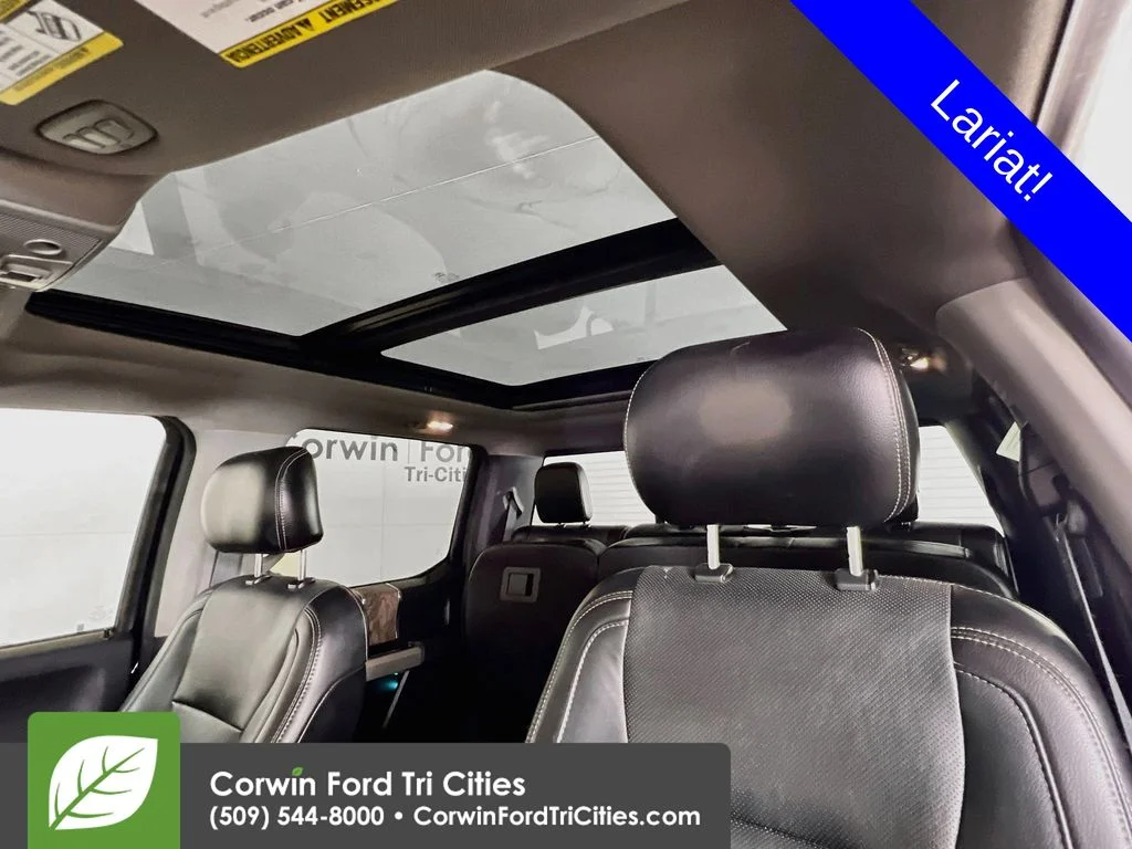 Used 2017 Shadow Black Ford Lariat image 25