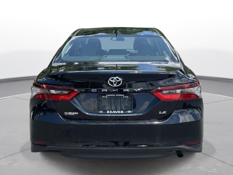 Certified Used 2023 Midnight Black Metallic Toyota LE image 7