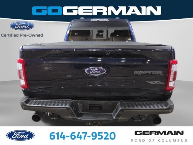 Certified Used 2022 Antimatter Blue Metallic Ford Raptor image 8