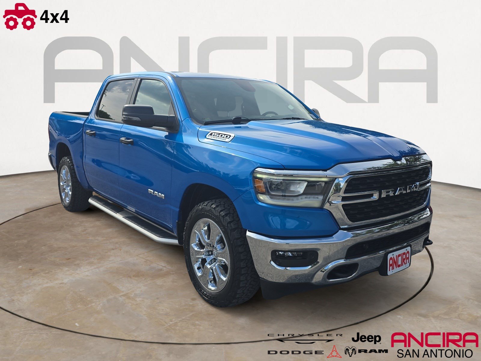 Certified Used 2023 Hydro Blue Pearlcoat Ram Lone Star image 1
