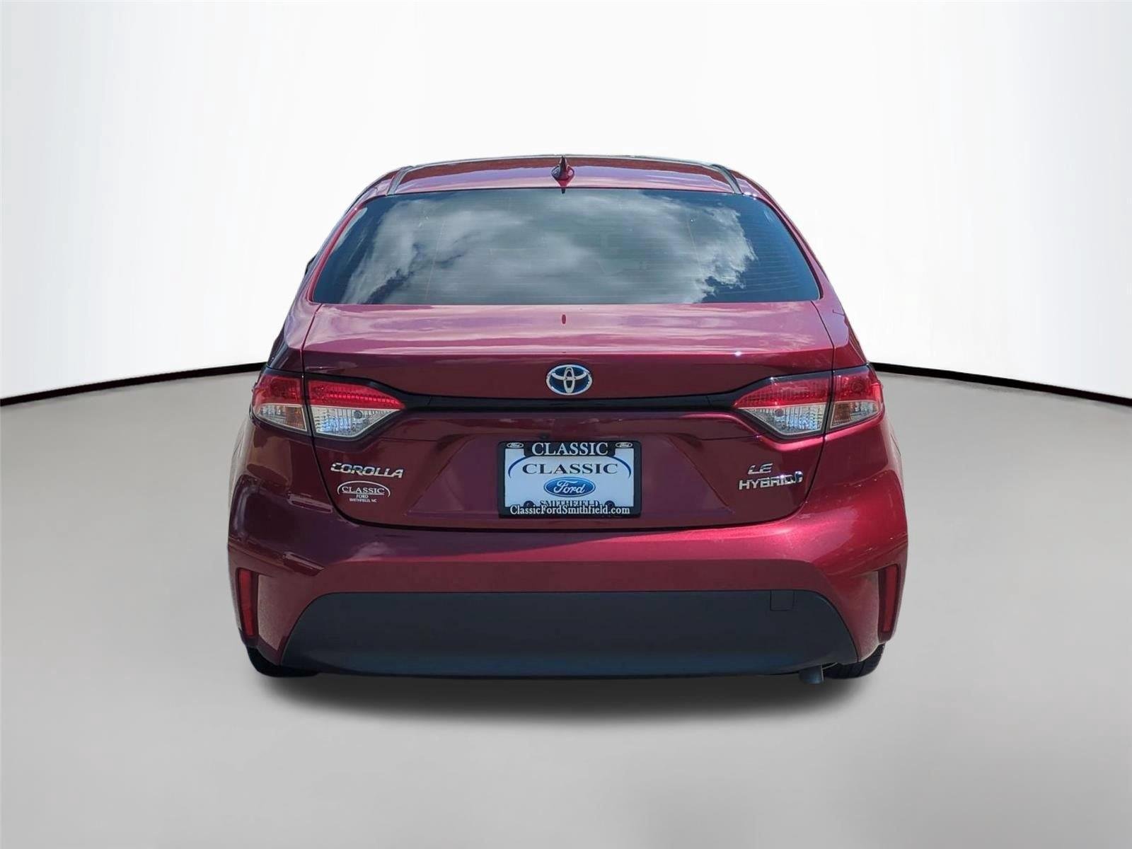 Used 2024 Ruby Flare Pearl Toyota Hybrid LE image 4