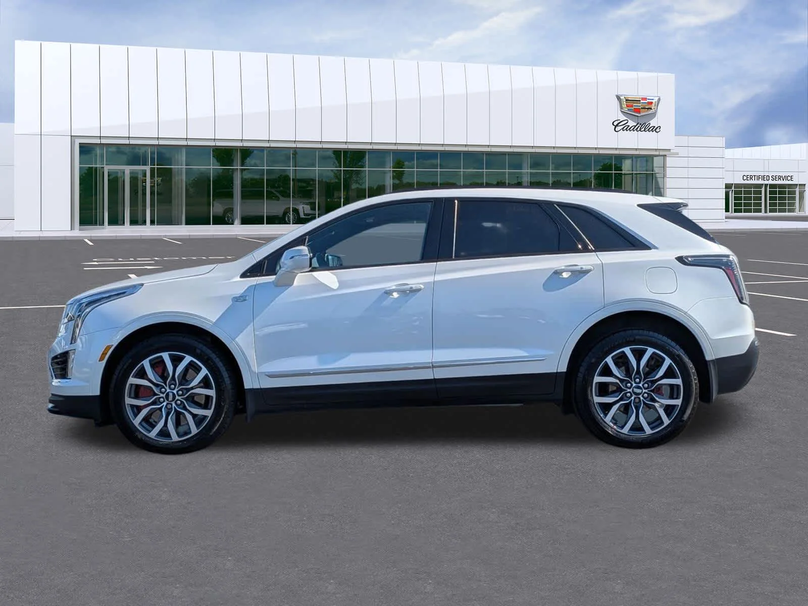 Certified Used 2023 Crystal White Tricoat Cadillac Sport image 8