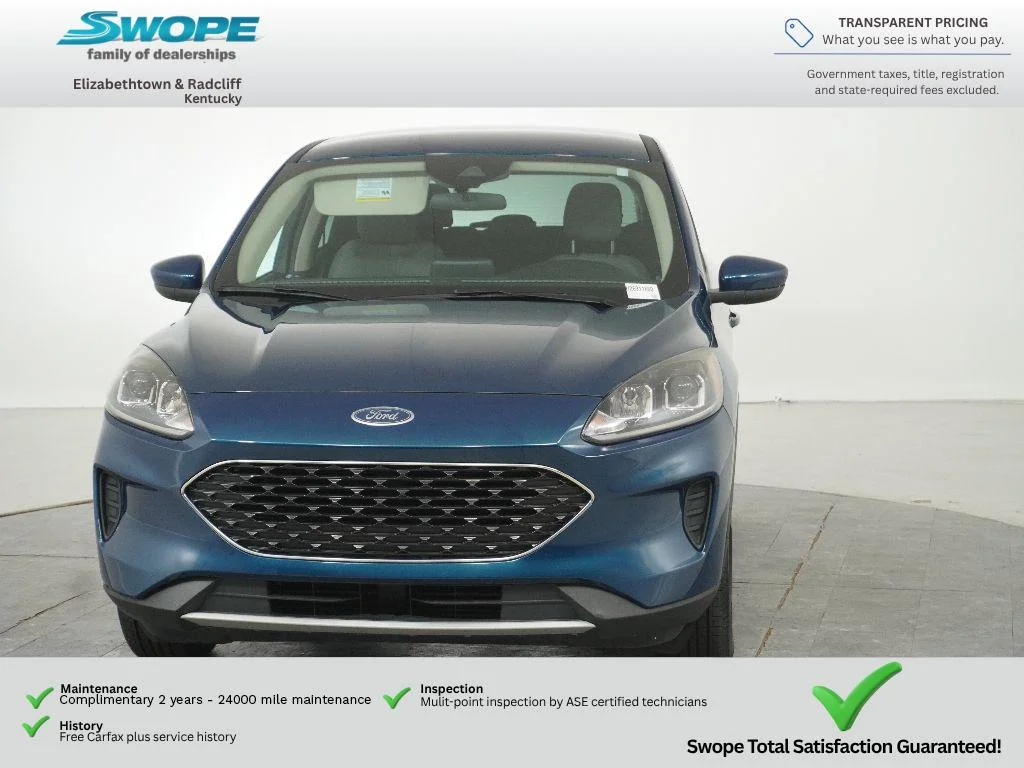 Used 2020 Dark Persian Green Metallic Ford SE image 5