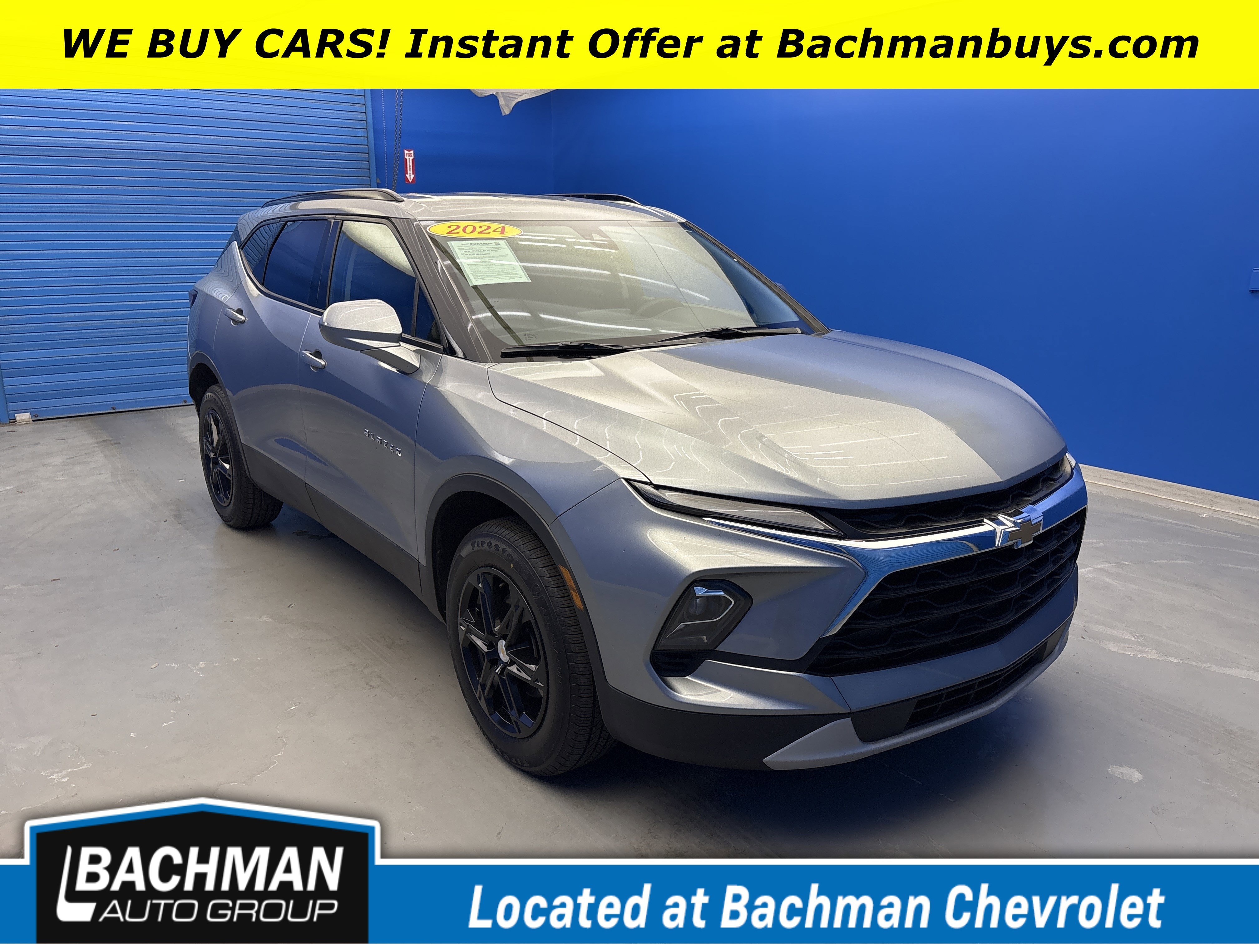 Used 2024 Sterling Gray Metallic Chevrolet LT image 1