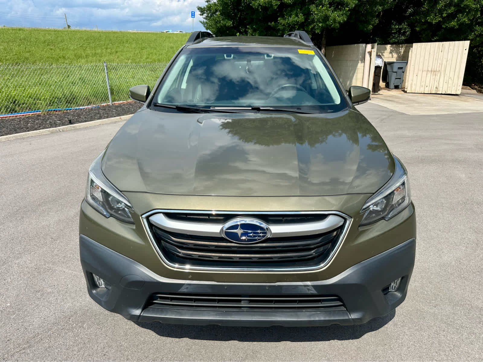 Used 2021 Autumn Green Metallic Subaru Premium image 2