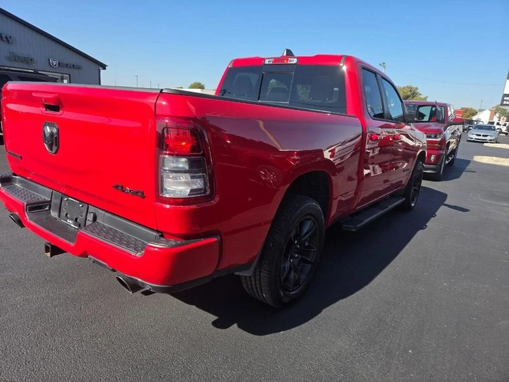 Used 2022 Flame Red Clearcoat Ram Big Horn image 5