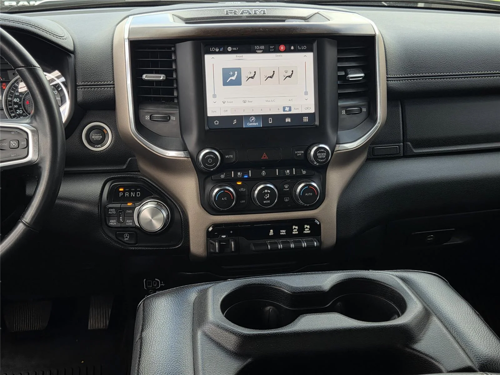 Used 2022 Bright White Clearcoat Ram Laramie image 10