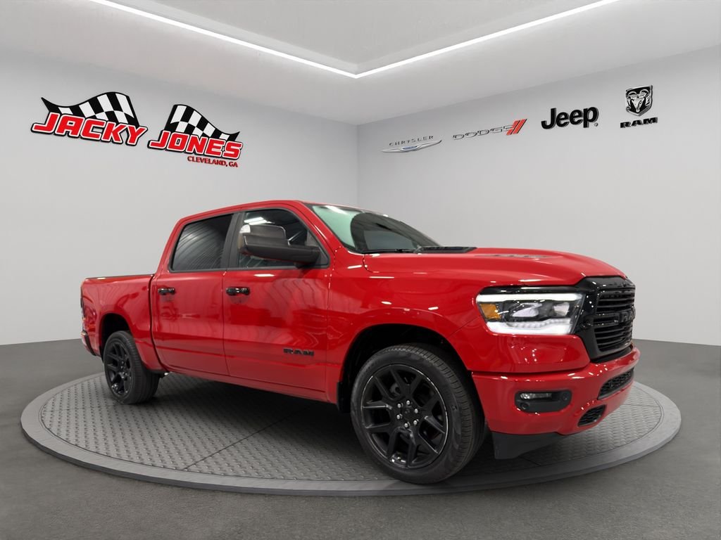 Used 2024 Flame Red Clearcoat Ram Laramie image 12