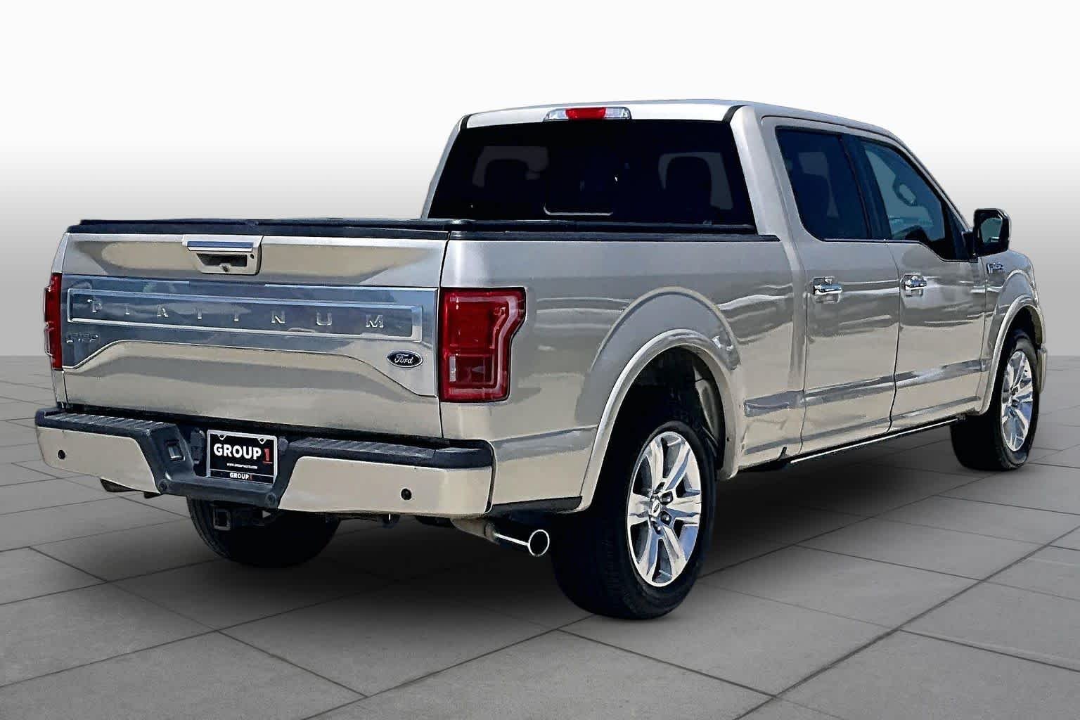 Used 2017 White Gold Ford Platinum image 13