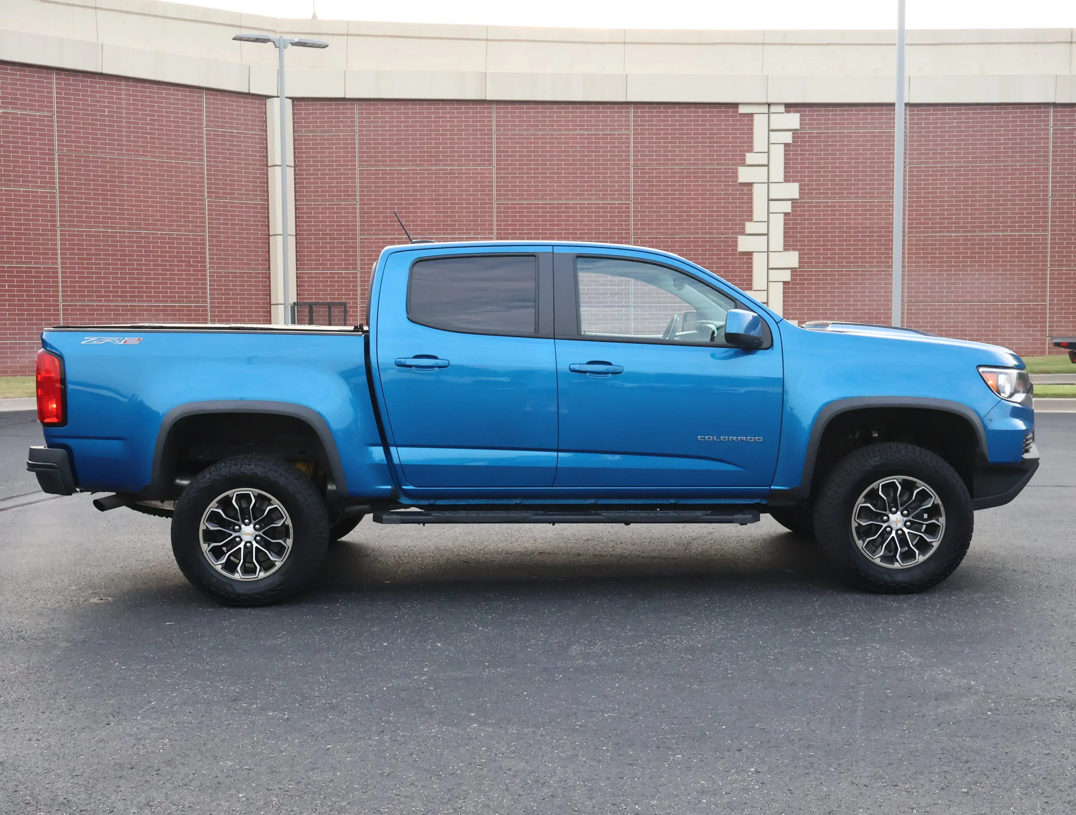 Used 2022 Bright Blue Metallic Chevrolet 4WD ZR2 image 33