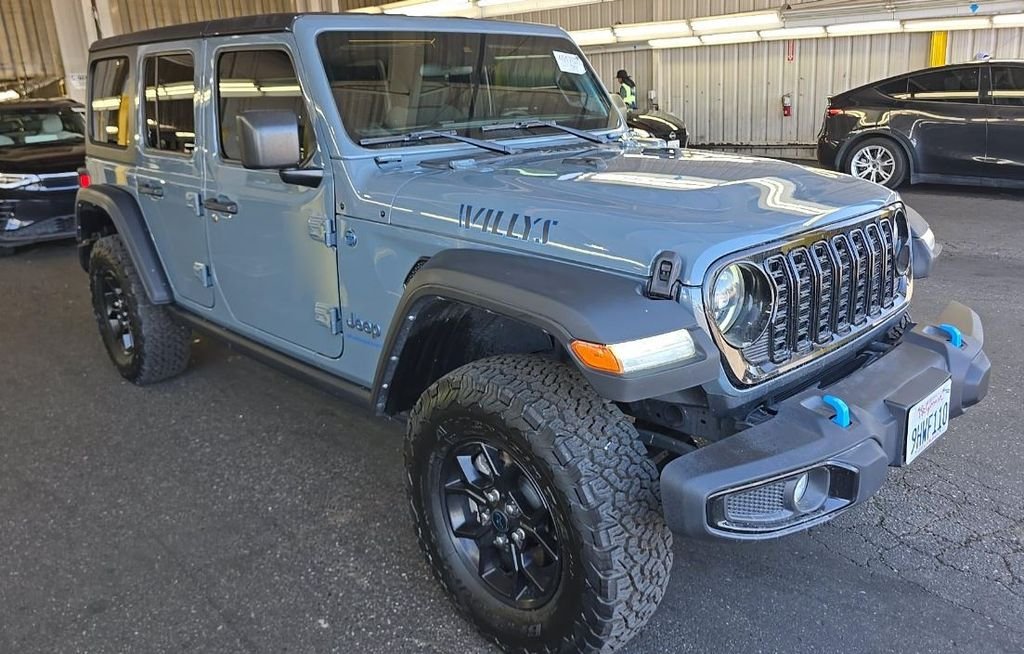 Used 2024 Gray Jeep Willys 4xe image 3