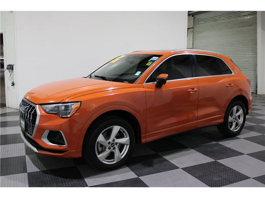 Used 2021 Orange Audi Premium image 7