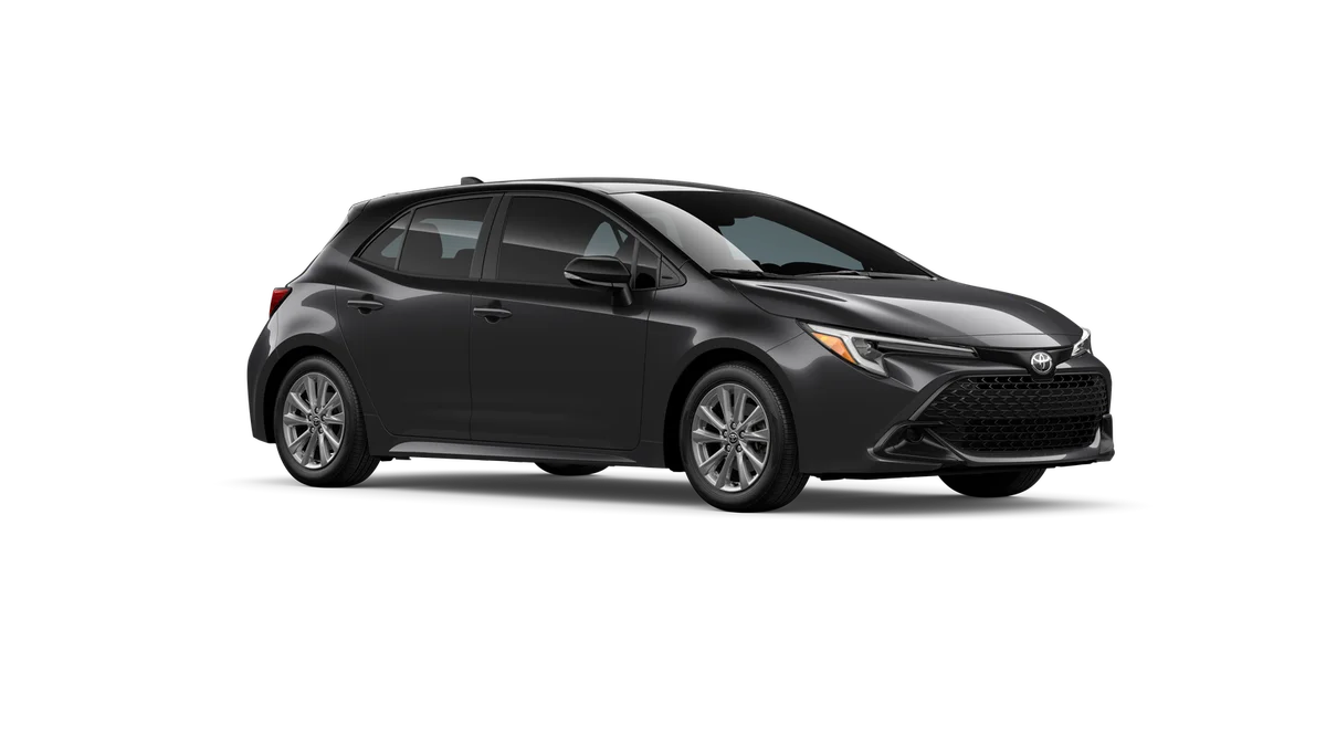 New 2026 Magnetic Gray Metallic with Midnight Black Metallic roof Toyota SE image 14