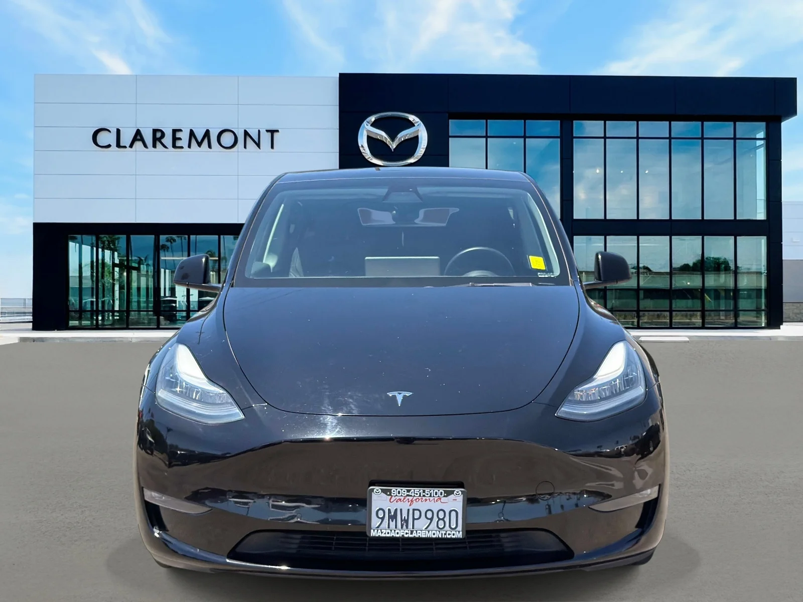 Used 2021 Tesla Model Y Long Range with VIN 5YJYGDEE3MF160973 for sale in Claremont, CA