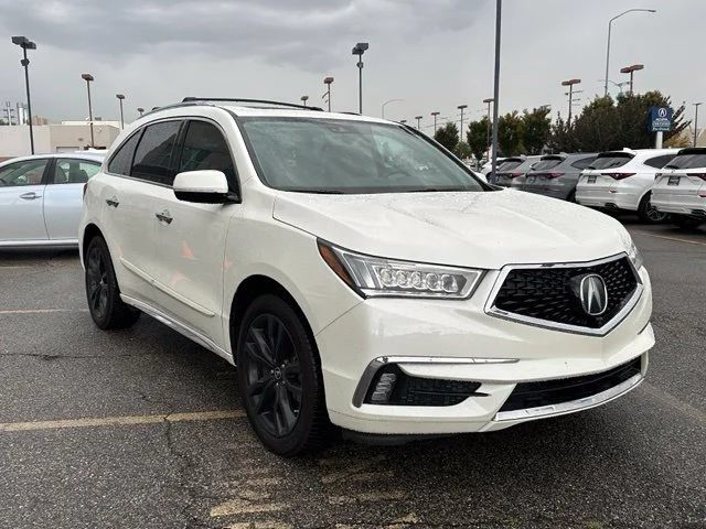 Certified Used 2019 White Diamond Pearl Acura 3.5L Advance Package image 6