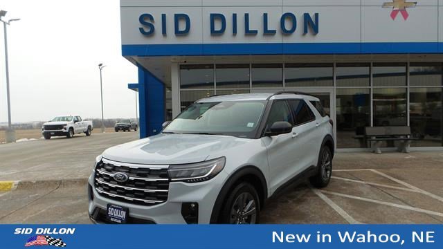Space White Metallic 2026 Ford Explorer Active AWD SUV / Crossover All-Wheel Drive