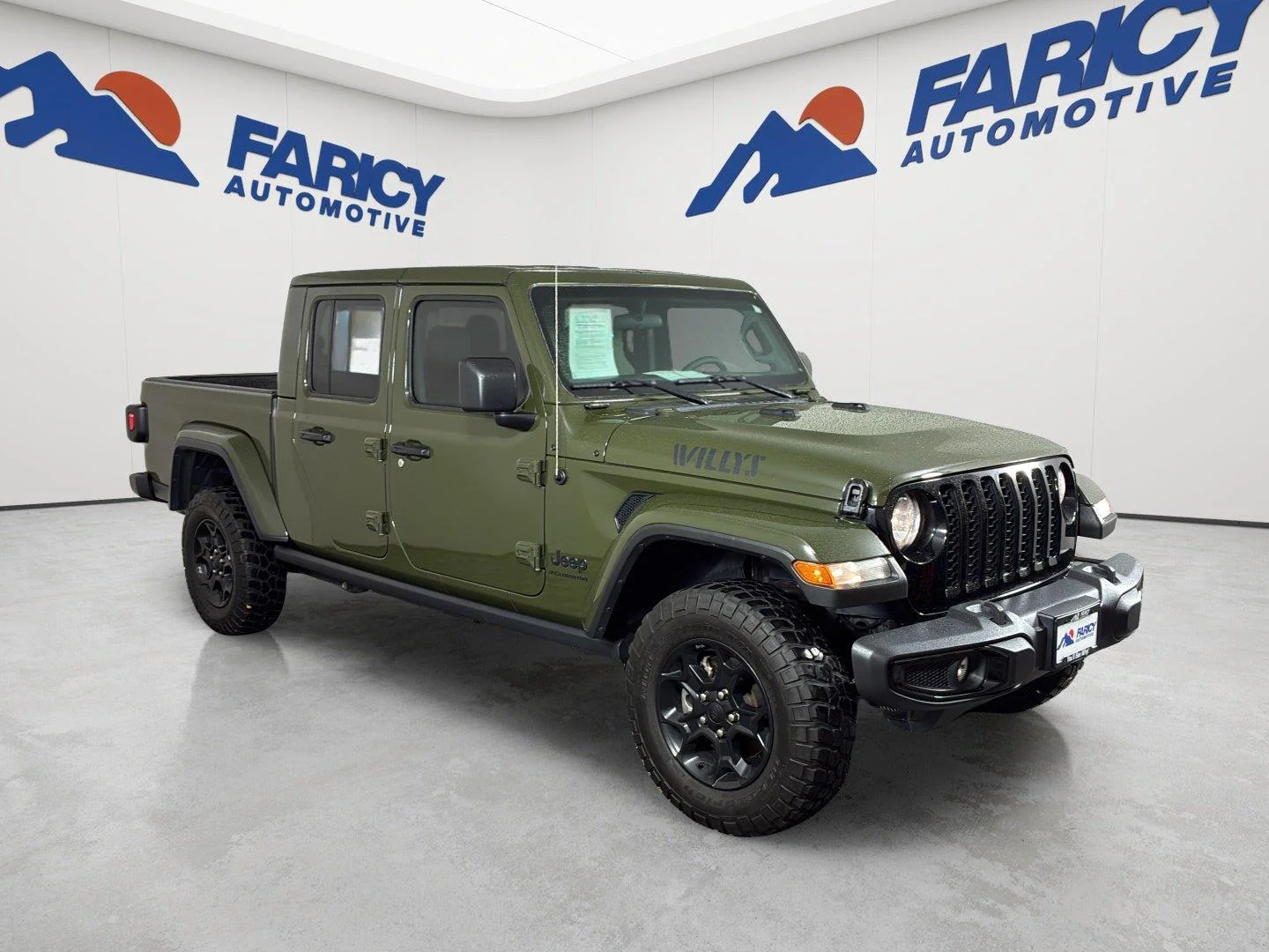 Used 2023 Sarge Green Clearcoat Jeep Willys image 11