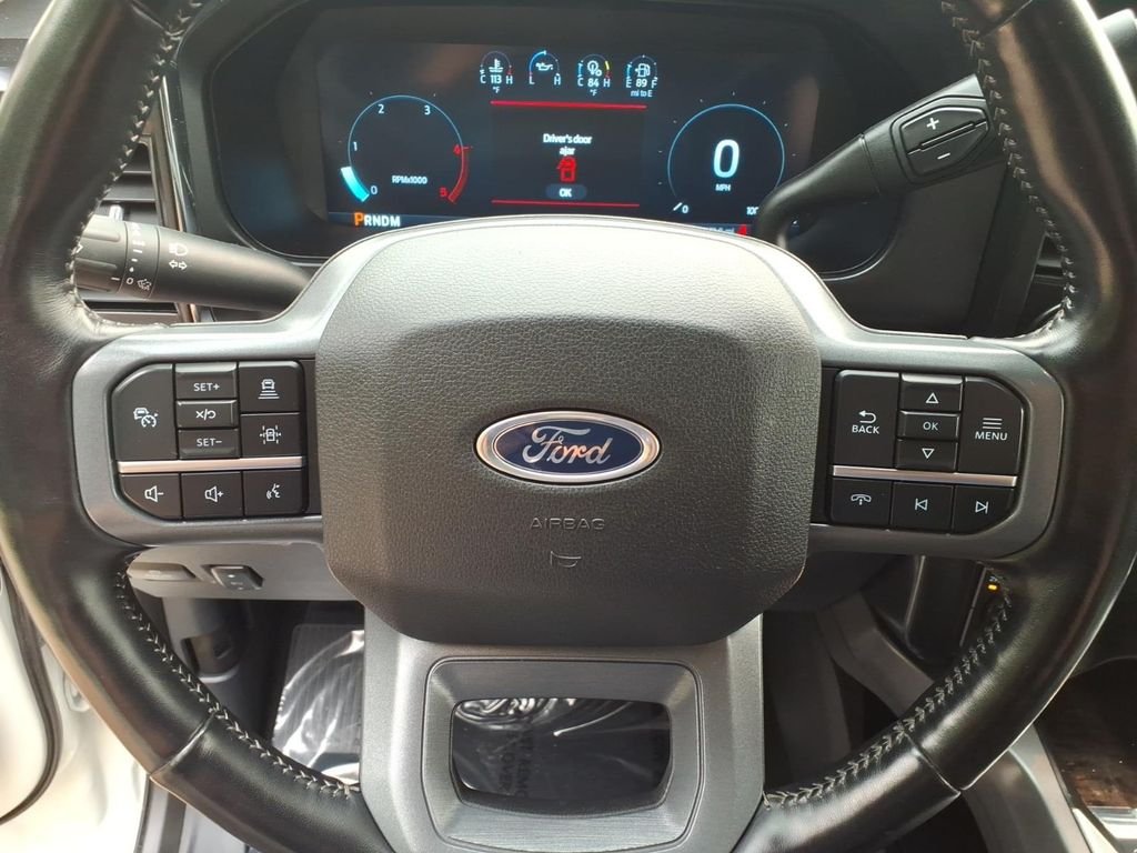 Certified Used 2023 White Metallic Ford Lariat image 31