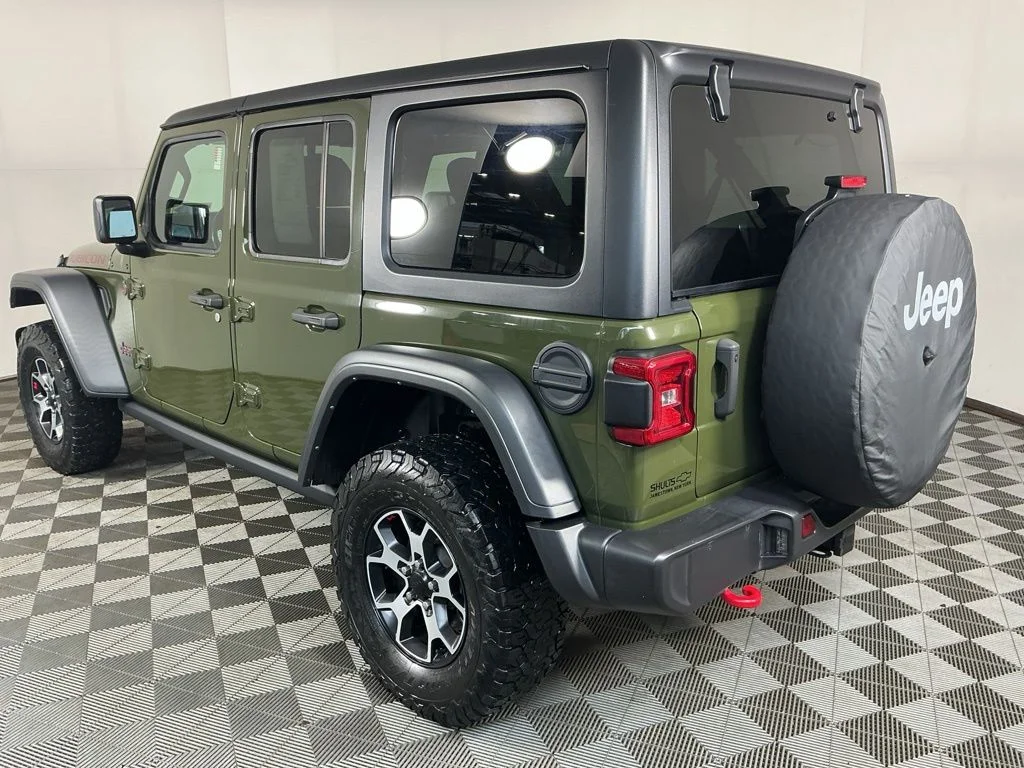 Used 2022 Green Jeep Unlimited Rubicon image 13