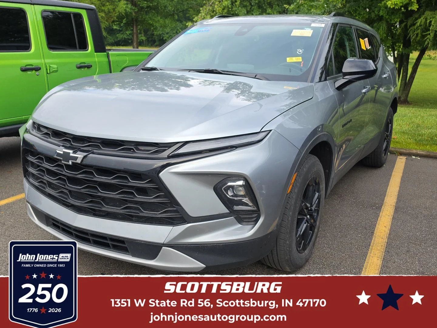 Used 2024 Sterling Gray Metallic Chevrolet LT image 1
