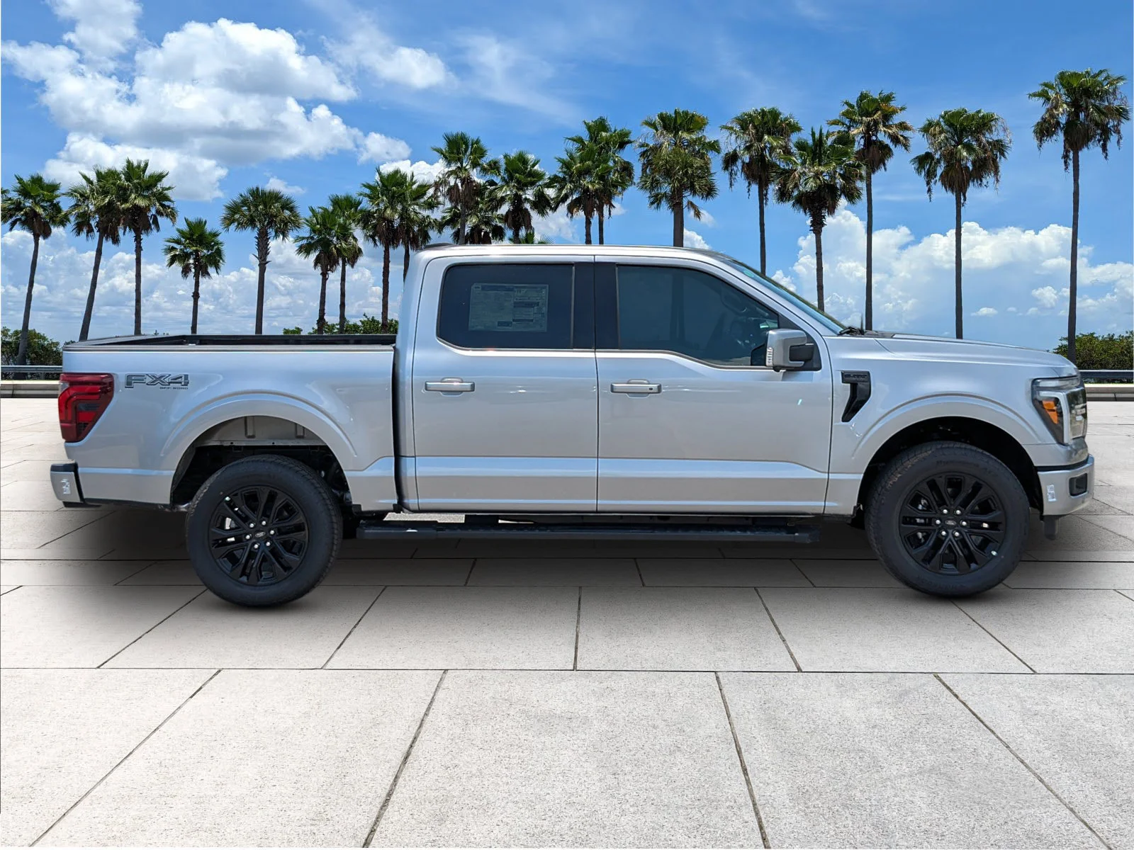 New 2026 Iconic Silver Metallic Ford Lariat image 8