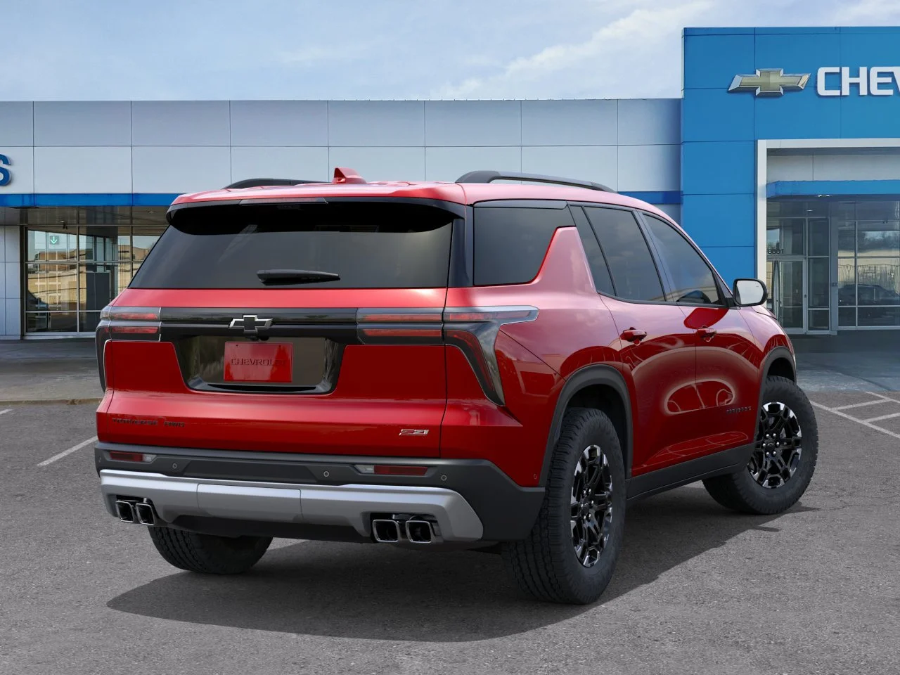 New 2027 Radiant Red Tintcoat Chevrolet AWD Z71 image 4