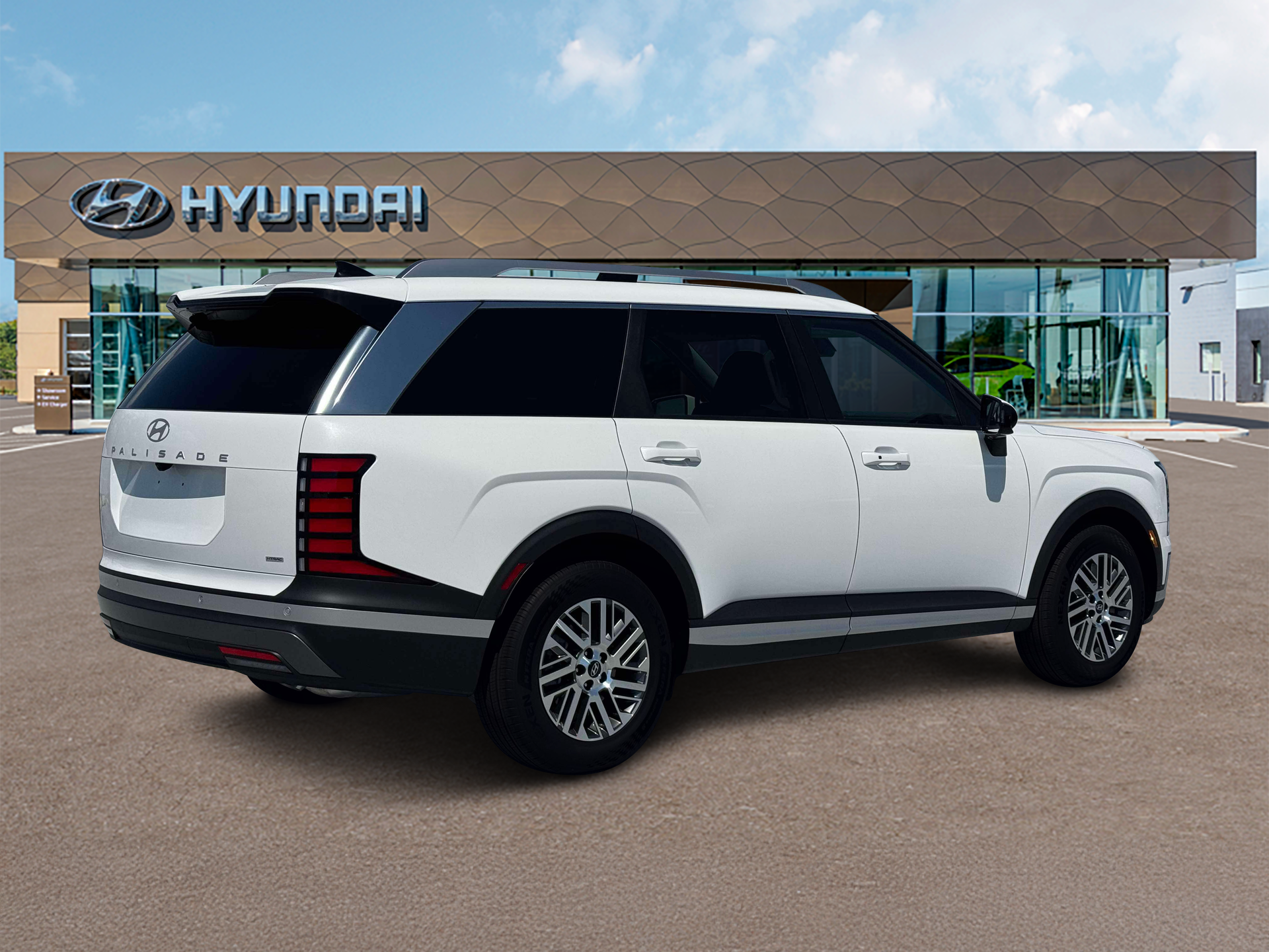 New 2027 White Hyundai SEL AWD image 8