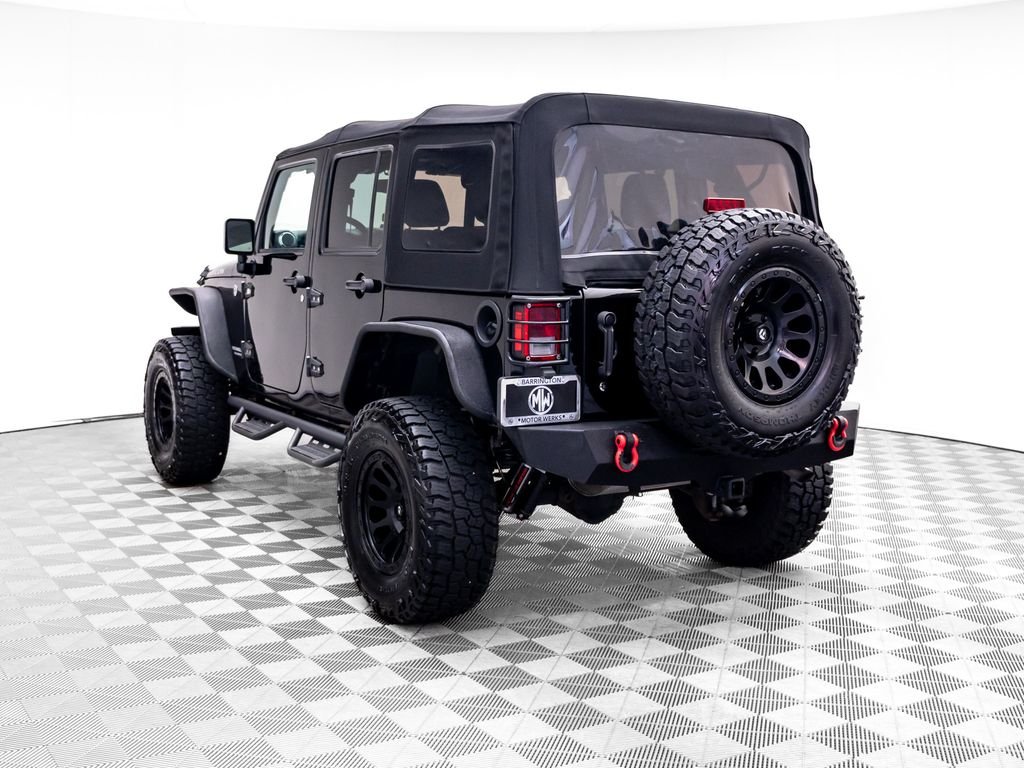 Used 2017 Black Clearcoat Jeep Unlimited Rubicon image 4