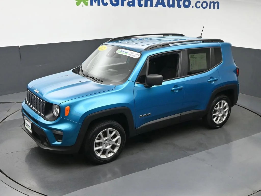 Certified Used 2022 Teal Jeep Latitude image 22