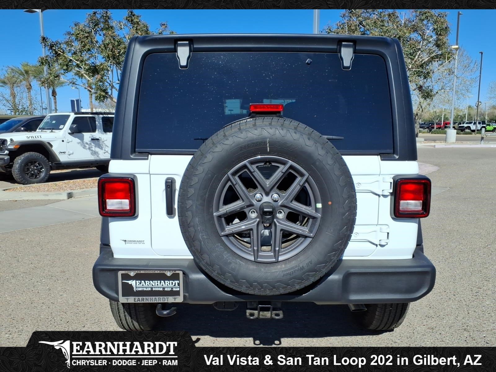 New 2026 Bright White Clear-Coat Exterior Paint Jeep Sport S image 5