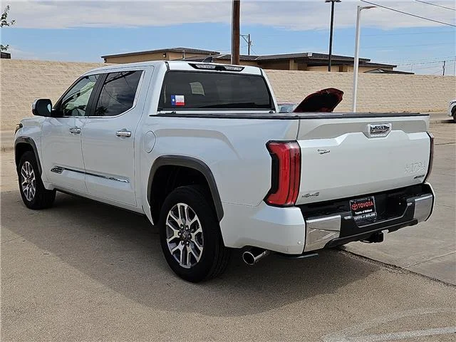 Used 2025 Wind Chill Pearl Toyota 1794 Edition (A10) 4x4 CrewMax 5.5 ft. box 145.7 i image 2