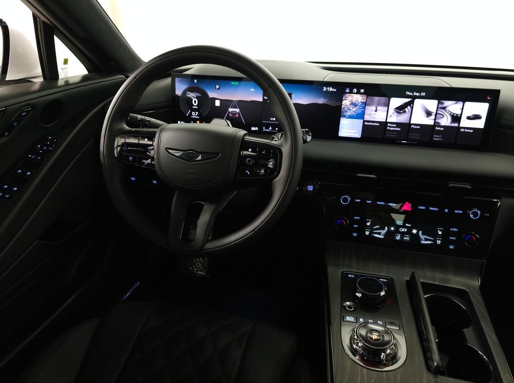New 2026 White Genesis 3.5T PRESTIGE BLACK image 14