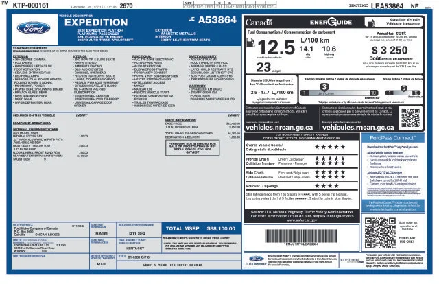 Used 2020 Gray Ford Platinum image 7