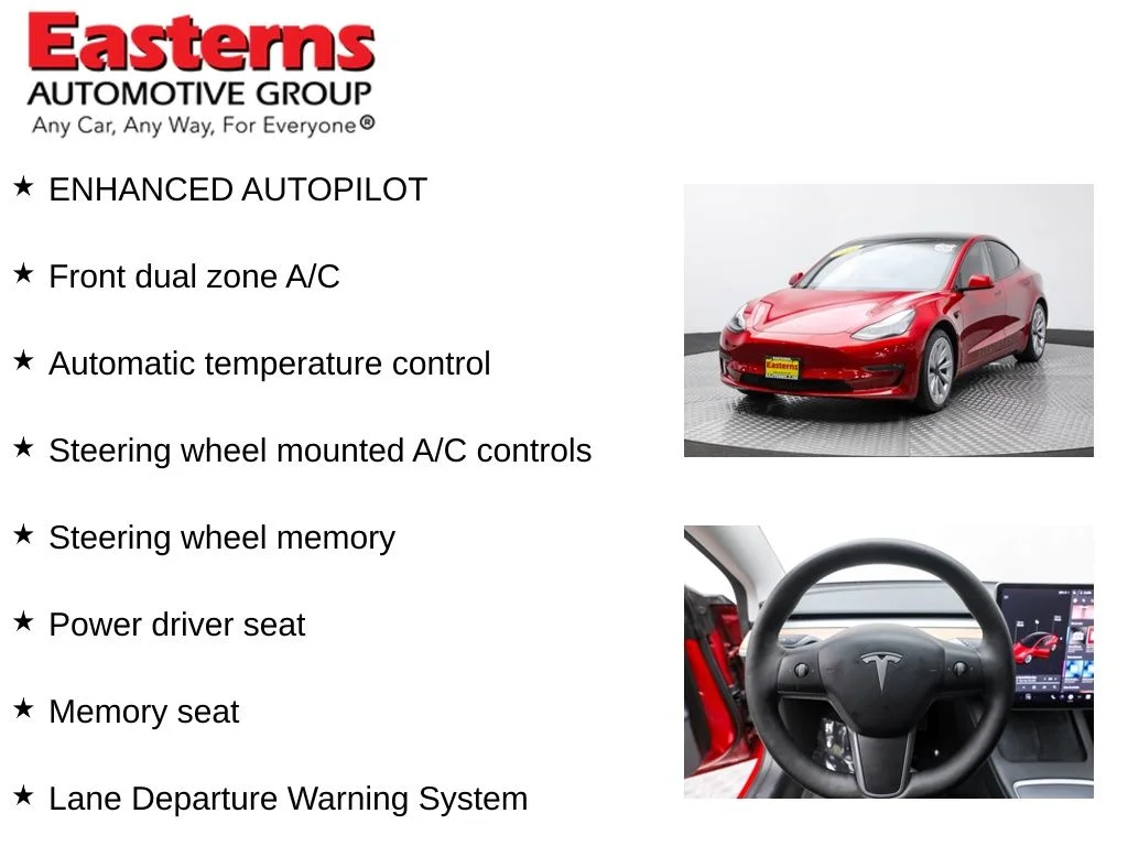 Used 2021 Red Tesla Long Range image 11