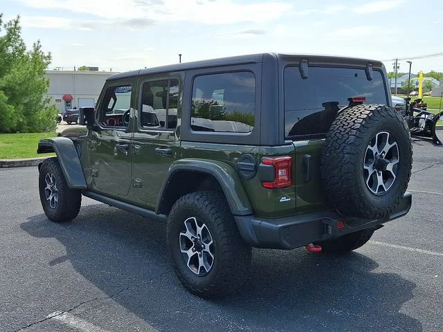 Used 2021 Green Jeep Unlimited Rubicon image 7