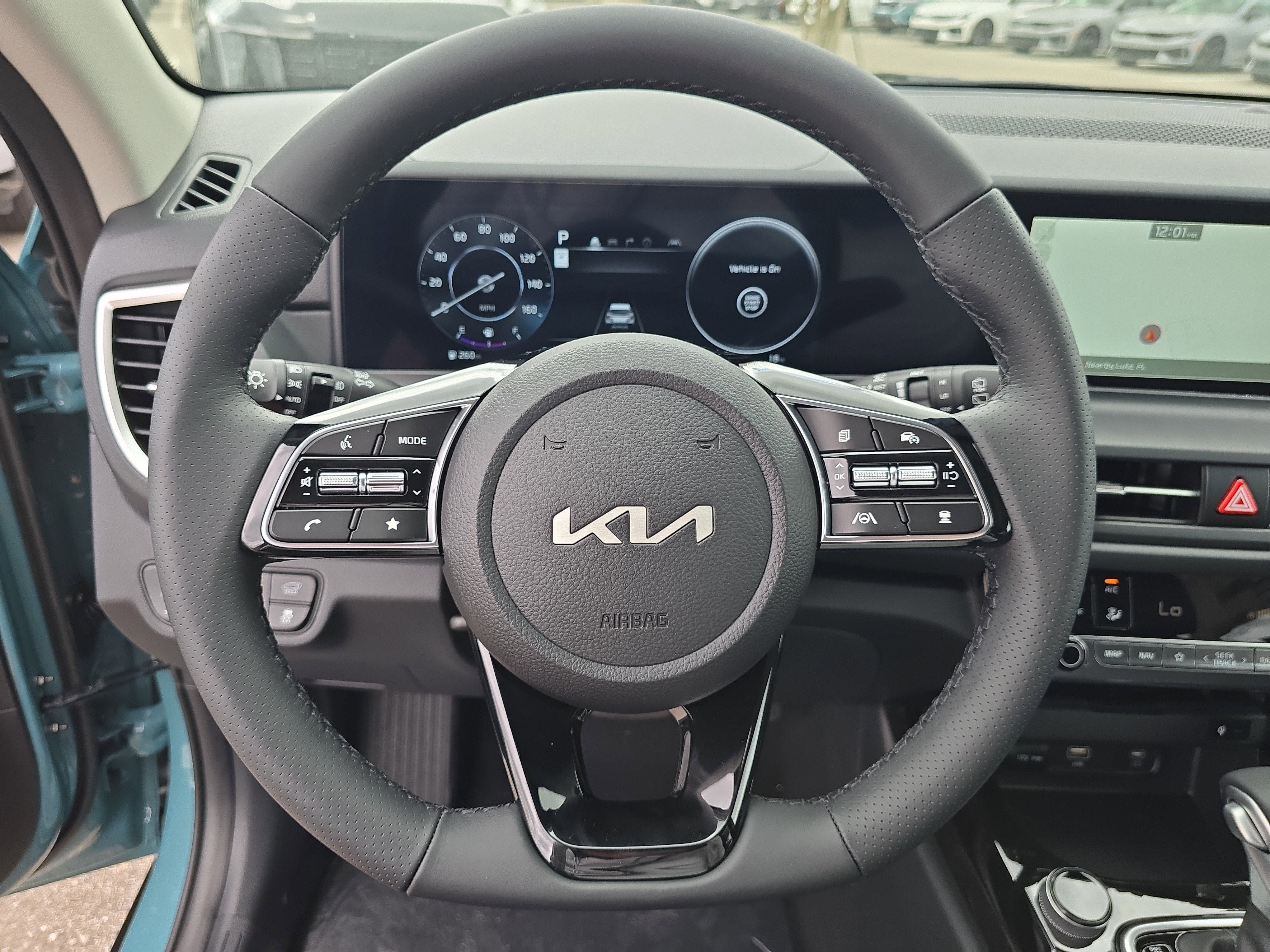 New 2026 Pluton Blue / Black Roof Kia SX image 29