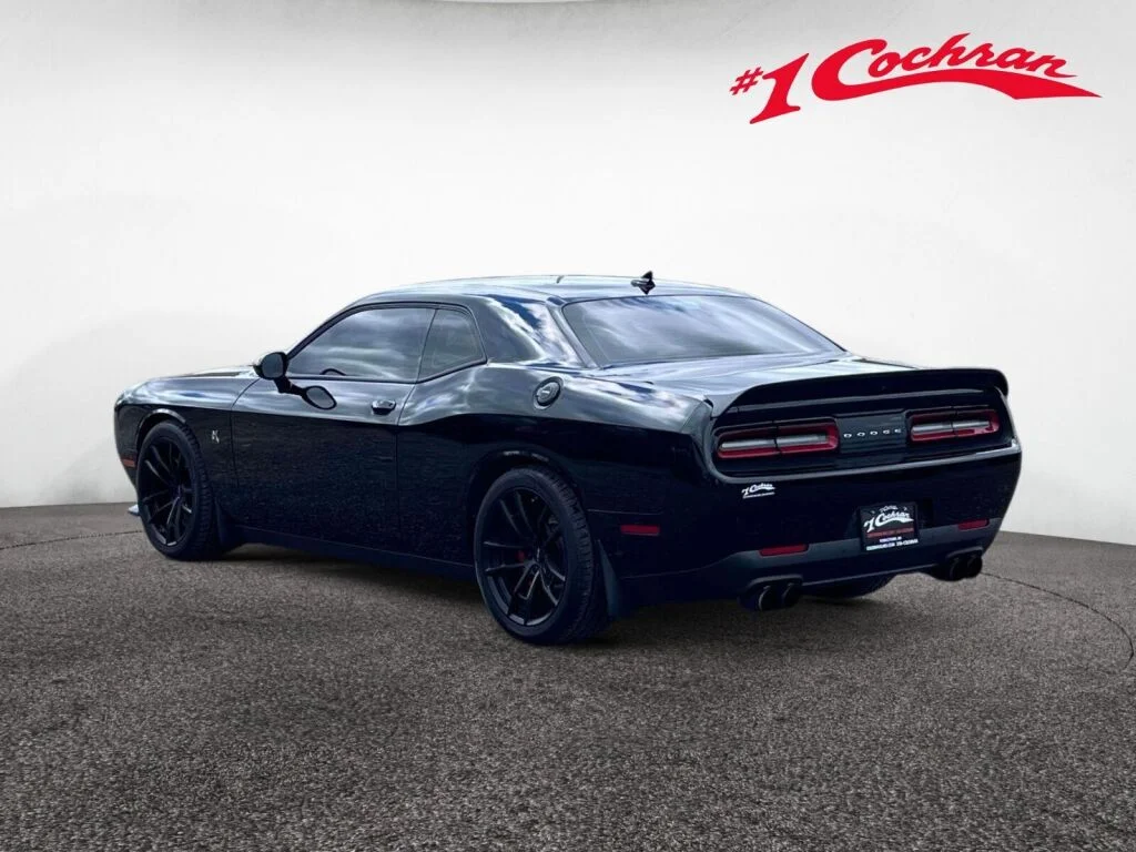 Used 2021 Pitch Black Clearcoat Dodge R/T Scat Pack image 9
