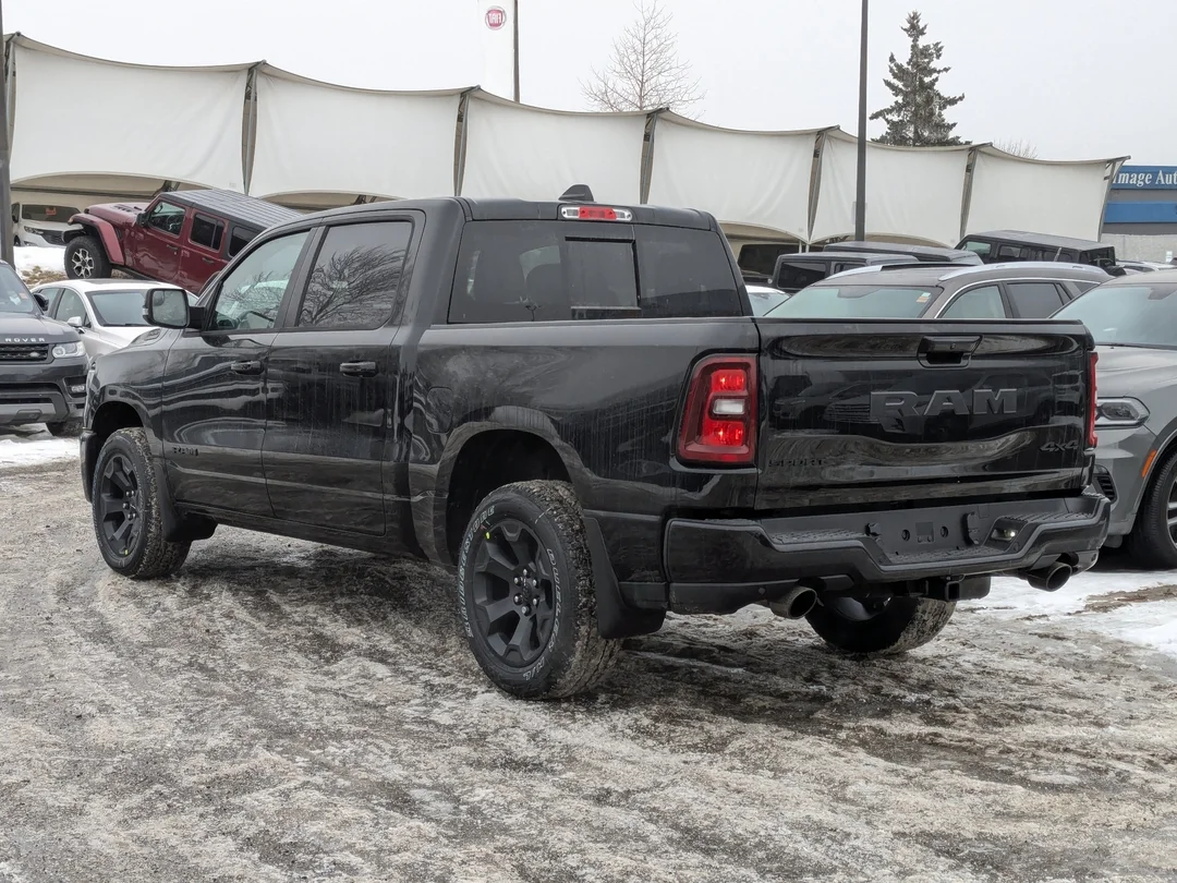 New 2026 Black RAM Sport - - Hurricane Turbo - 3.92 Axle - Anti-Spin Diff - Remote Start & More! image 6
