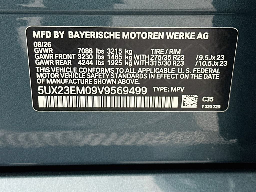 New 2027 Blue Ridge Mountain Metallic BMW xDrive40i image 24