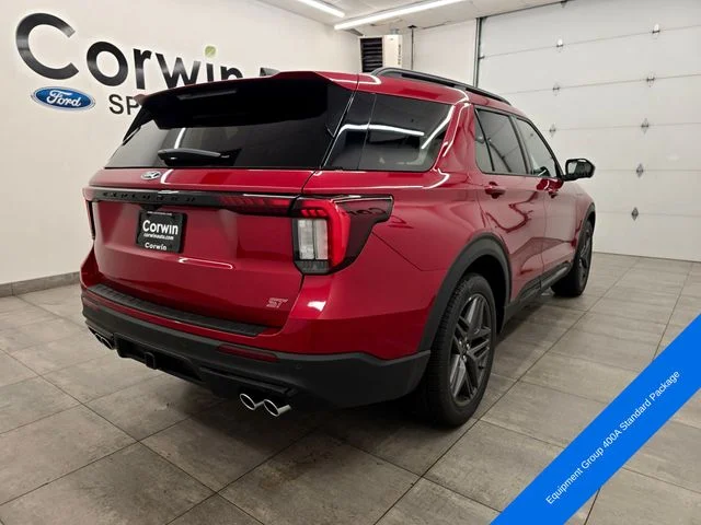 New 2026 Rapid Red Metallic Tinted Clearcoat Ford ST image 5