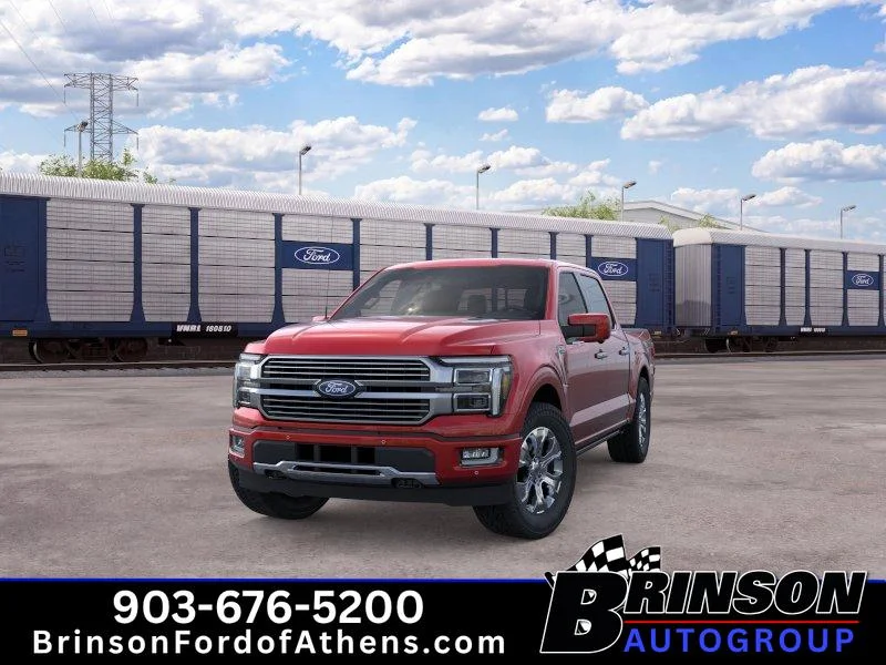 New 2026 Ruby Red Metallic Tinted Clearcoat Ford Platinum image 2