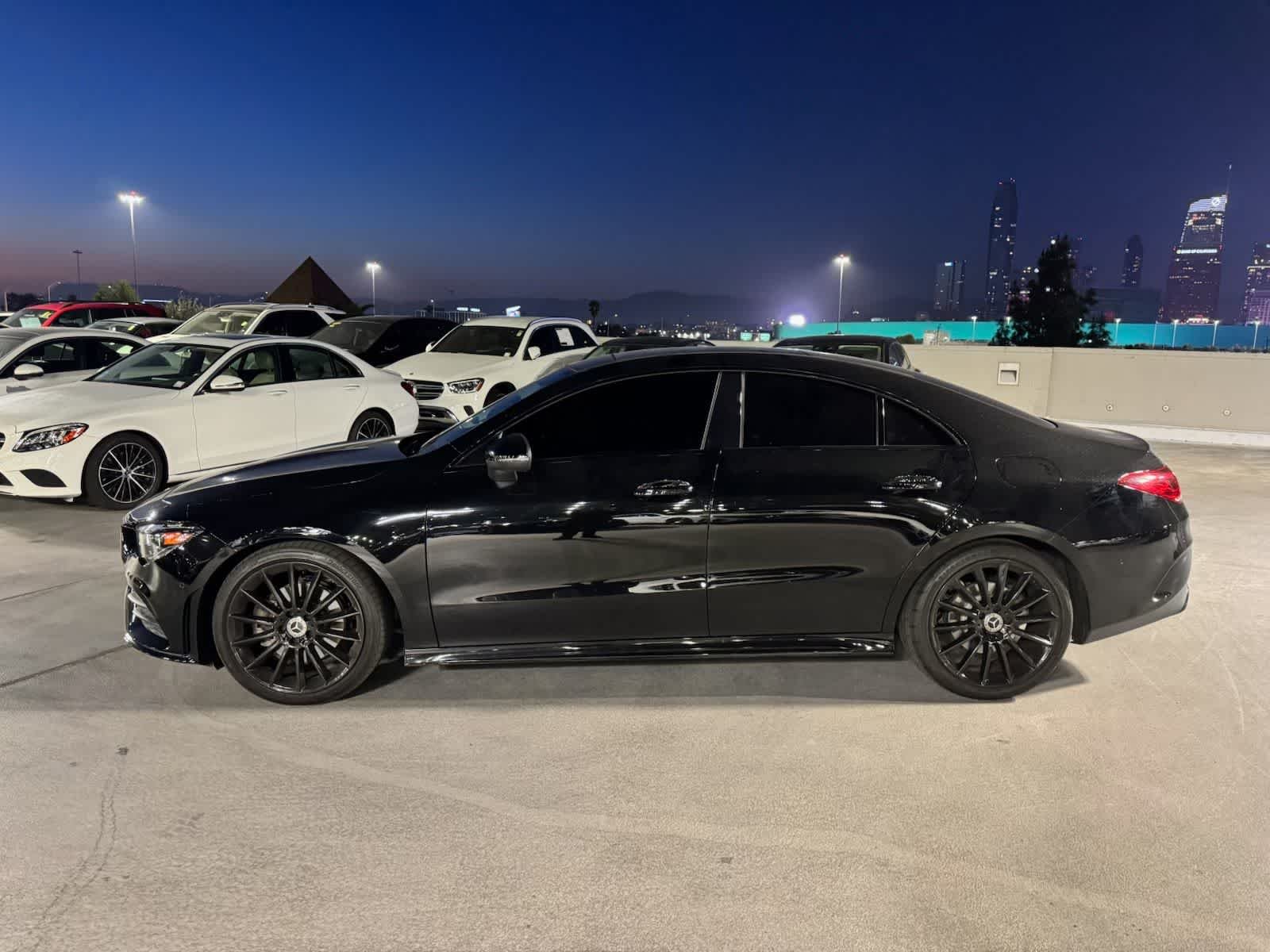 Certified Used 2023 Night Black Mercedes-Benz CLA 250 image 2