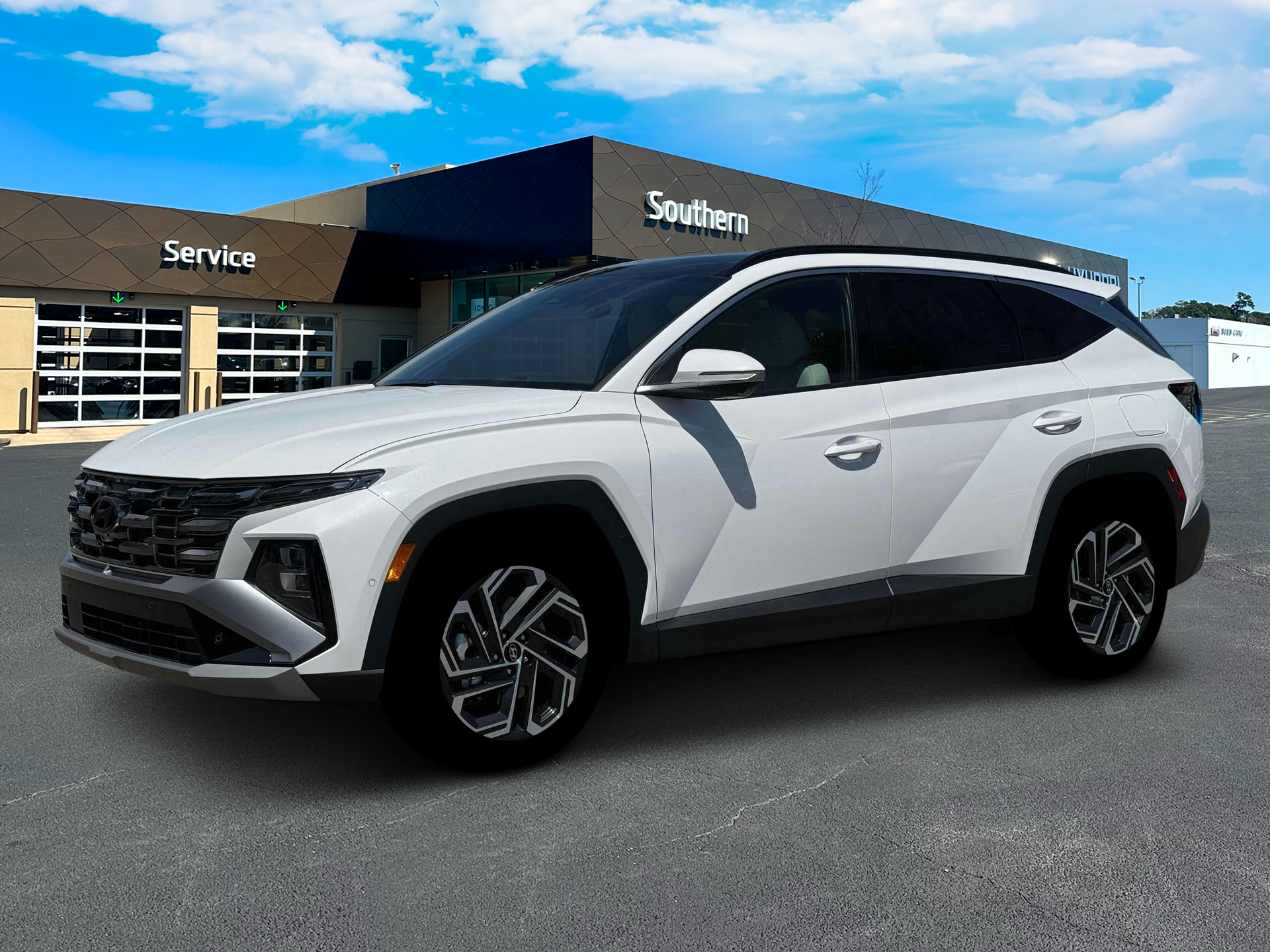 New 2026 White Hyundai Limited AWD image 2